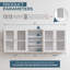 Ensemble de tablettes de salle de lavage 63 po-129024969