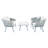 Humboldt 4 - Person Patio Conversation Set with Cushions-1704638506