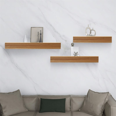 Chanceton 3 Piece Floating Shelf