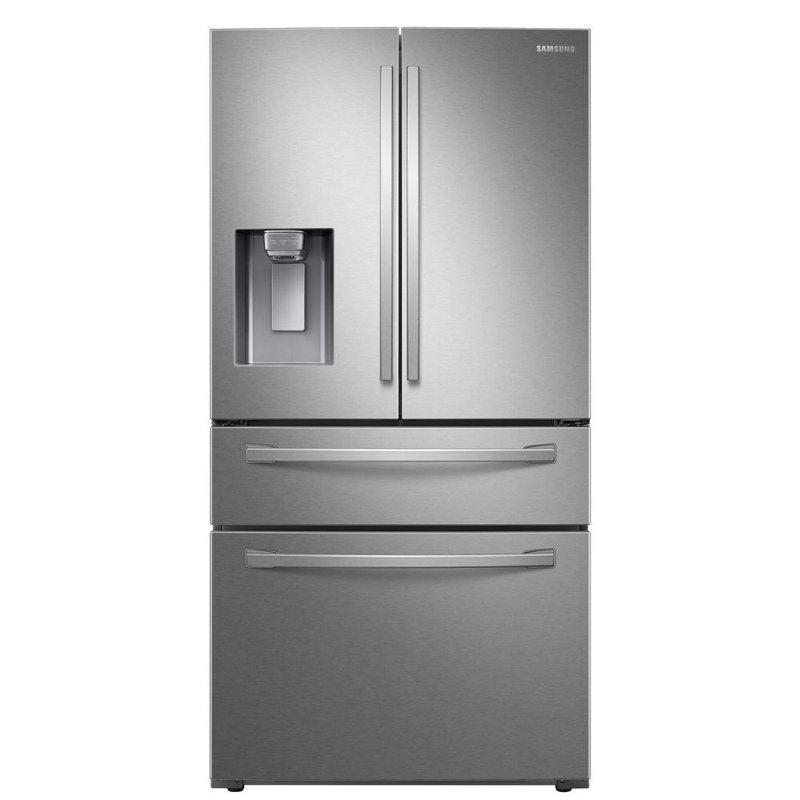Samsung 23 cu. ft. Counter Depth 4-Door French Door Refrigerator with FlexZone™ Drawer, Stainless Steel
