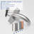 Single-Hole Bathroom Faucet with Drain Assembly-64601627