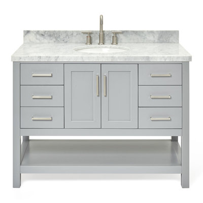 Magnolia Bath Vanity Oval Basin S049SCWOV