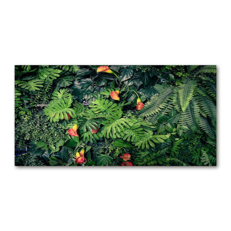 Exotic Jungle - Wrapped Canvas Print, 60cm H x 120cm W