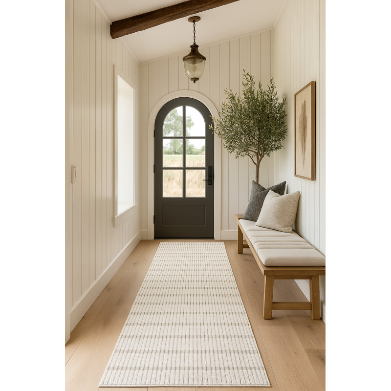 One-of-a-Kind Landsbaugh Area Rug with Non-Slip Backing, Runner 2'3" x 8'