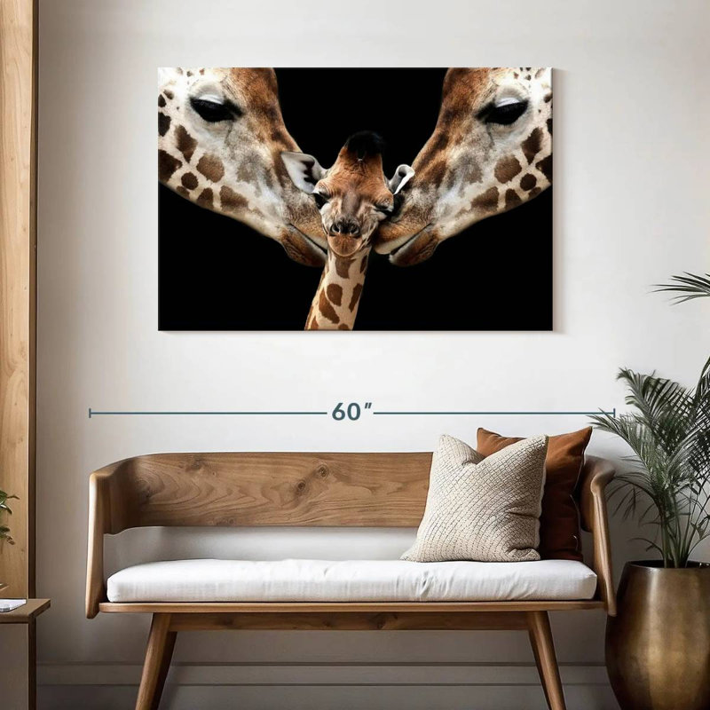 Happy Family girafe, H 30 po x l 45 po
