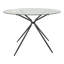 Orrum Round Glass Top Dining Table-2117303439