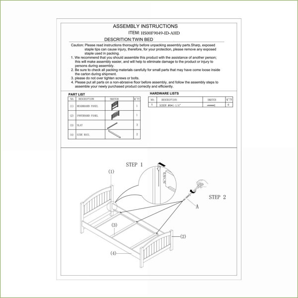 Dimensions du produit