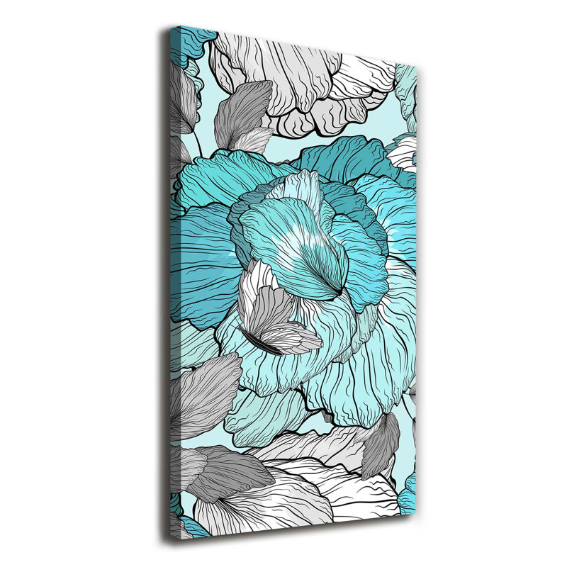 White Orchid - Wrapped Canvas Print