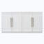 Armoire de rangement à 4 portes, tablettes réglables-1198662933