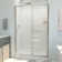 60" W x 36" D x 78" H Semi-Frameless Rectangle Shower Kit
