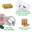 Nature Bound: Ensemble de chasseurs d'insectes - Aspirateur d'insectes et grange bestiole - Habitat d'insectes lumineux, laser à DEL, Catch-View-Magnifier, jouet pour enfants, enfants de 3 ans et plus