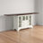 Ajala Flip-Top 95-inch Solid Rubberwood Server