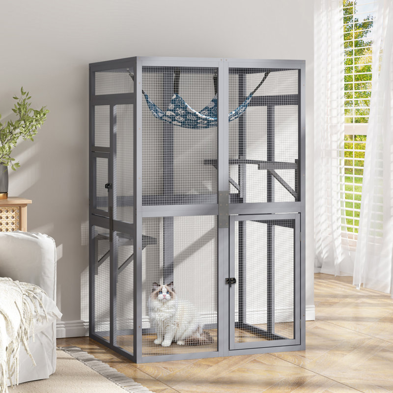 Enceinte de chat d'extérieur Catio
