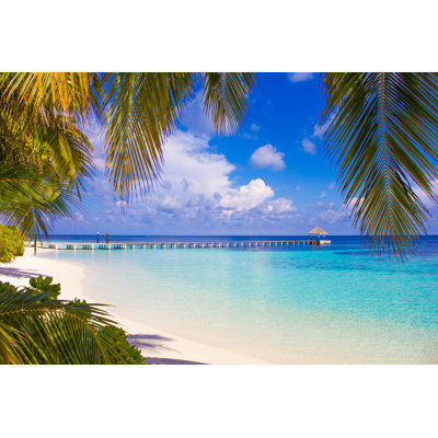 «North Ari Atoll» par Atanasbozhikovnasko - photographie sur toile tendue