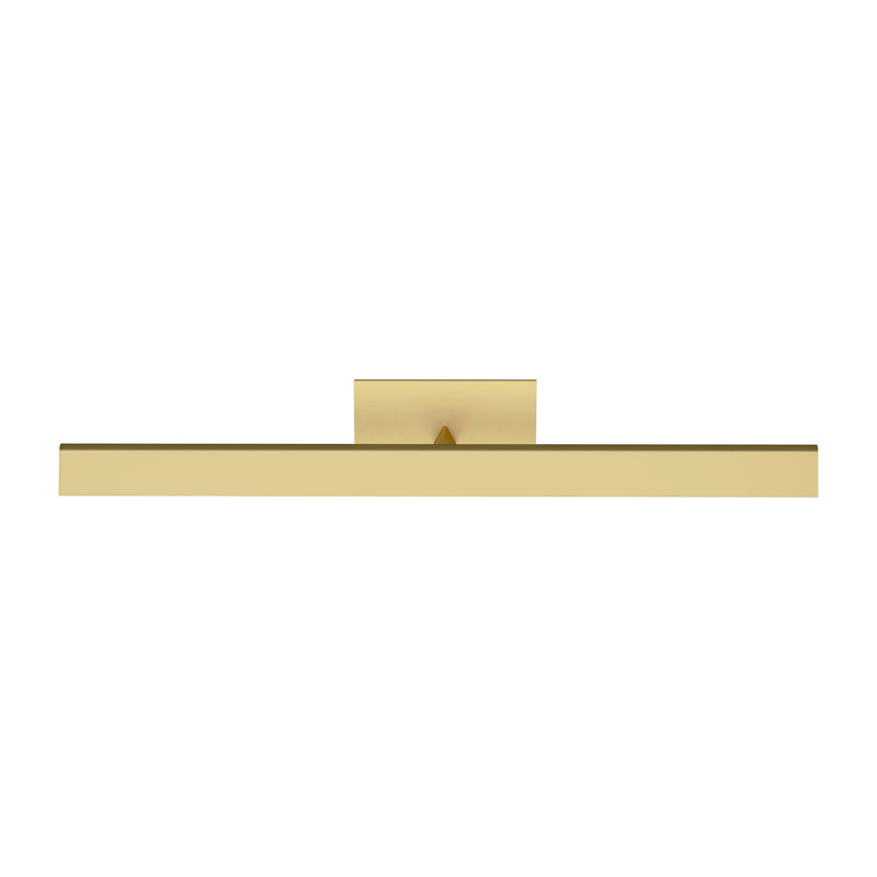Dessau Dimmable LED Wall Mounted Picture Light, Natural Brass