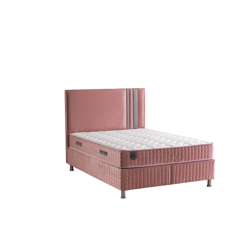 9" Medium-Firm Hybrid Mattress - Made in NJ - Designed for Young Teens - Premium Comfort & Support for Young Sleepers – Individually Pocketed Coils & CertiPUR-US Foam – Fiberglass-Free – Bed in a Box - Matching Bed Frame Available