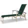 Askar Outdoor Rust-Resistant Metal Chaise Lounge