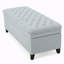 Banc de rangement rembourré en polyester Twania-203486500