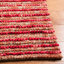 Tapis rouge tissé à la main Ferrera-453614389