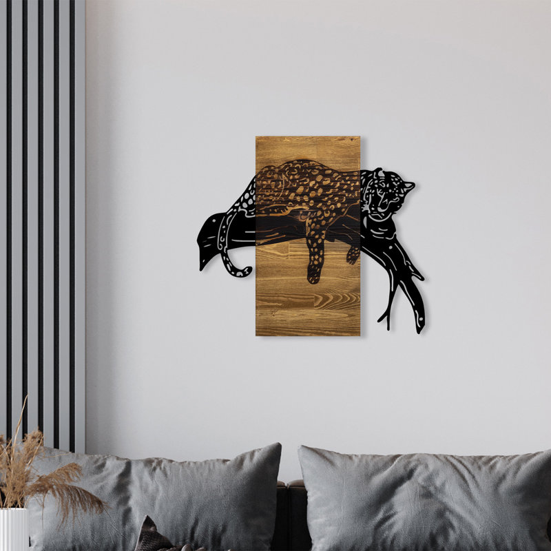 Décoration murale en bois
