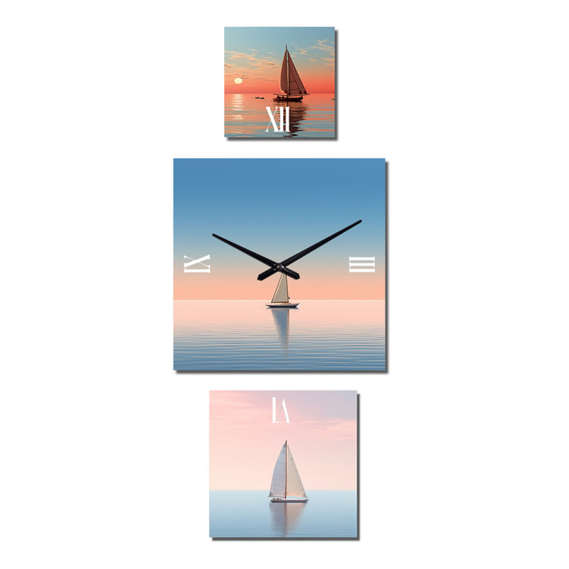 Majeed Metal Wall Clock