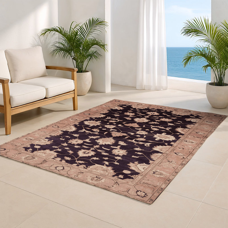 Tapis d'intérieur et d'extérieur surteint beige, Rectangulaire 2 pi x 3 pi