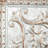 Metal Scroll Gray Wall Decor with Embossed Details
