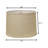 Light Yellow Linen Drum Lamp Shade