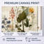 Art mural sur toile 2 fleurs rétro-1337294310-1337294311