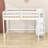 Eylulnaz Full Size Wooden Loft Bed with Built-in Wardrobe by Harriet Bee-1473806235