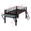 Lit mezzanine avec bureau Gaming, DEL
