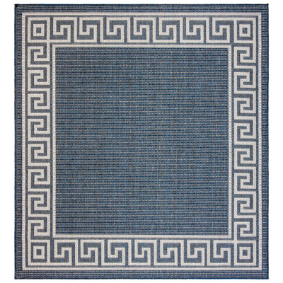 Tapis d'intérieur / extérieur géométrique Brympton Performance