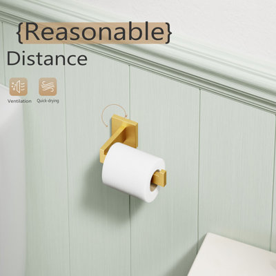 Bathroom Toilet Paper Holder Wall Mount