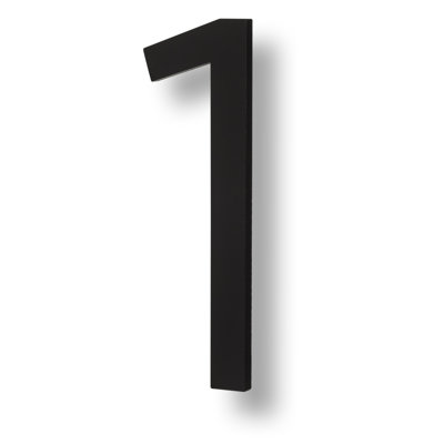 Floating House Number, 6"