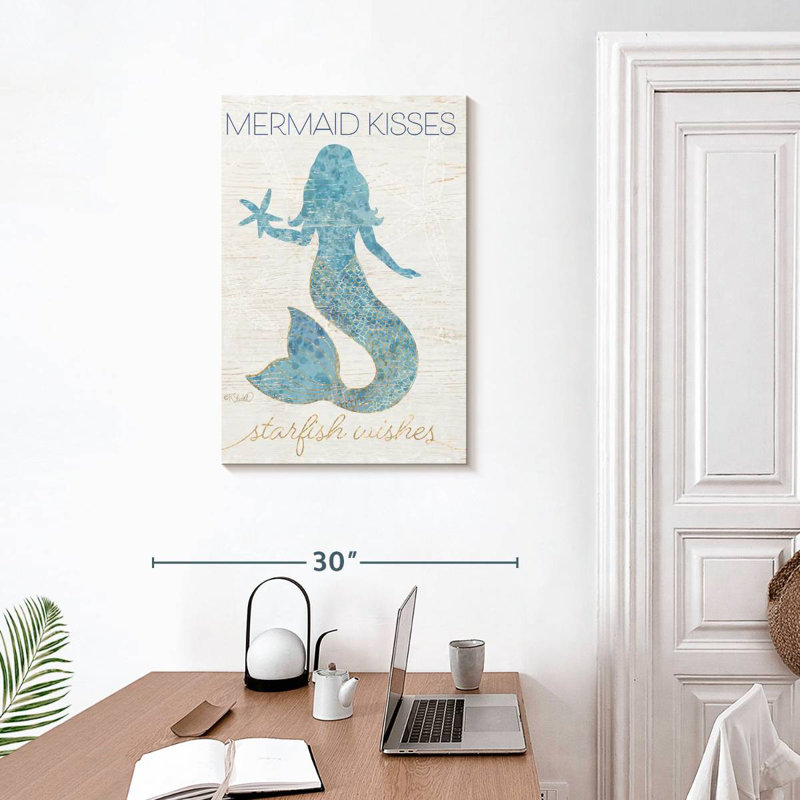 Ashelle Mermaid Kisses, 30" H x 20" W