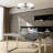 Varick 7 - Light Brushed Nickel Pendant