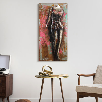 Handmade Glam People Wall Decor