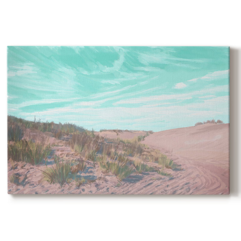 Dunes à l'aube IV - Cavas enveloppés de galerie, 40 x 60