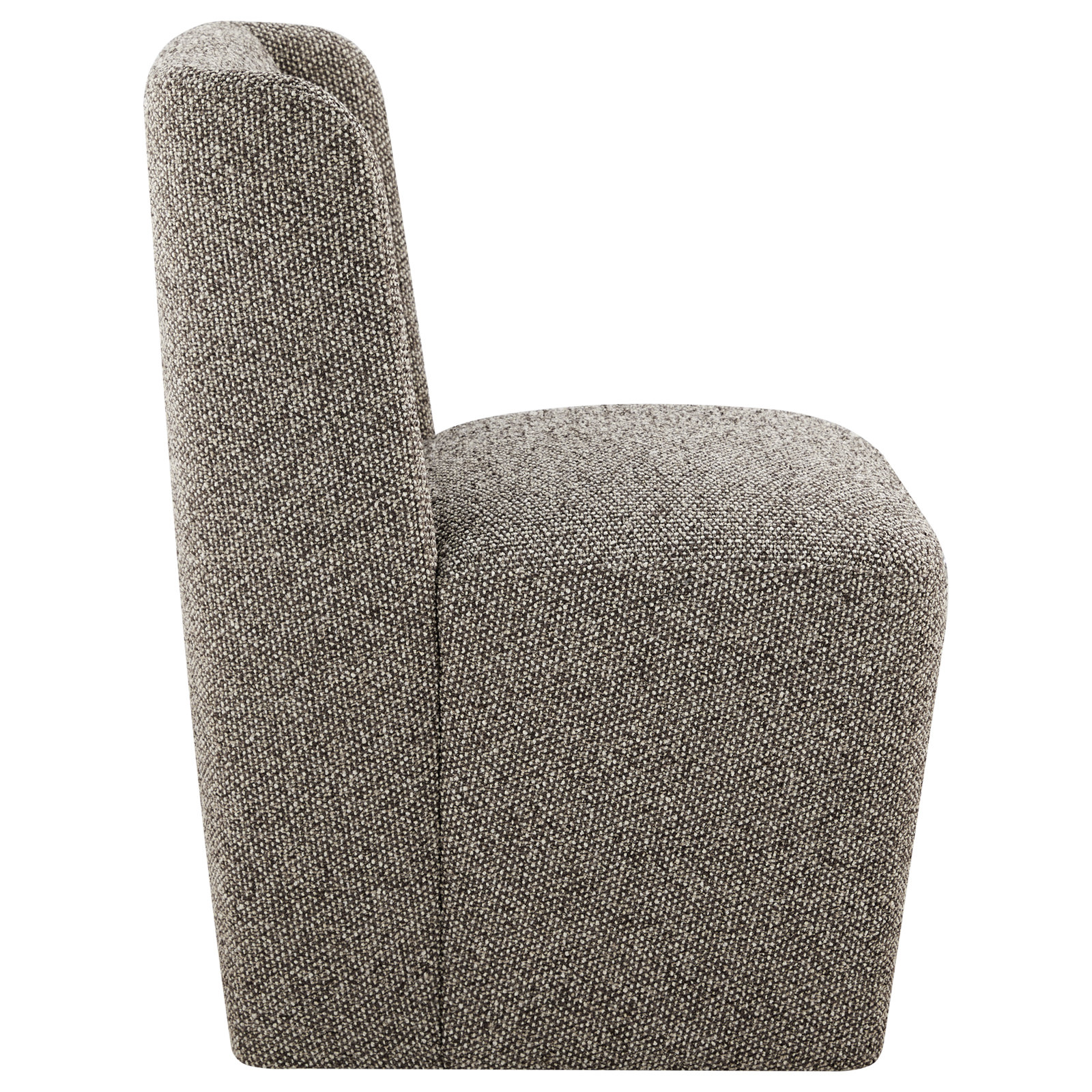 Ardeth Dining Chair, 33" H x 23.23" W x 26" D, Gellar Earth Tweed