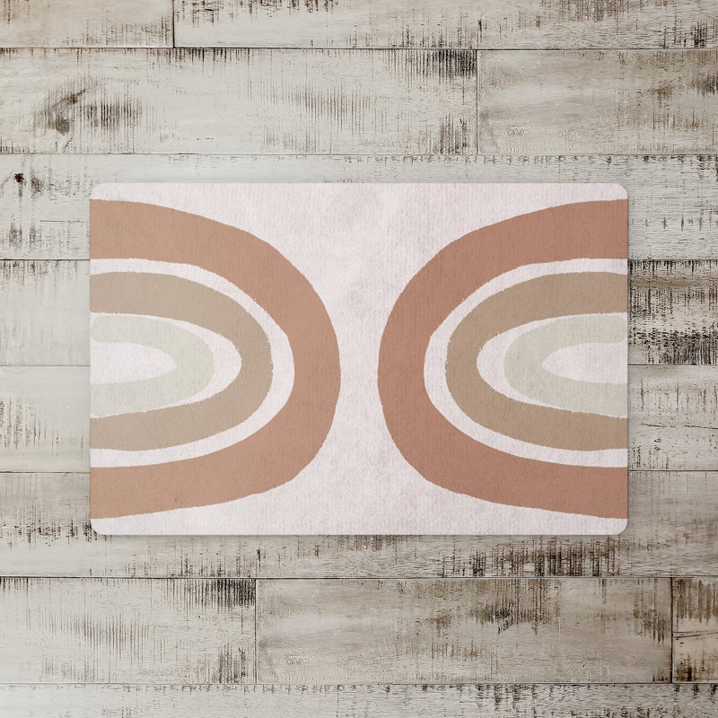 Tapis de bain à pois