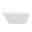 Baignoire de trempage autoportante 67 po x 32 po Shaia