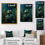 «Midnight Misty Marsh Duck» - Art mural animal canard-1038464379-1071661138