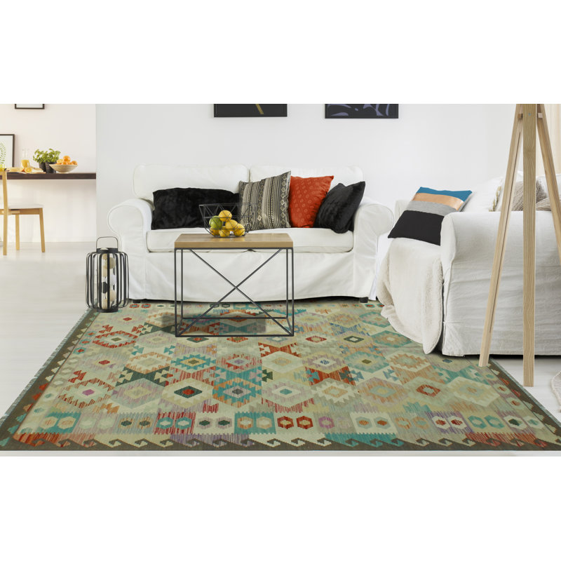 Tapis ivoire Sun Faded Kilim Ephrona