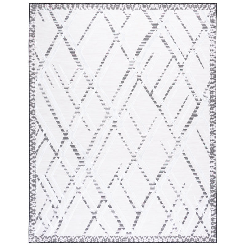 Kenenth Performance Geometric Indoor/Outdoor Area Rug, Rectangle 8' x 10'