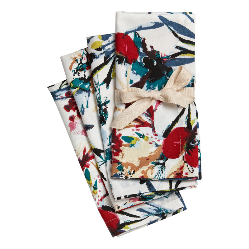 Botanical Napkin Set/4