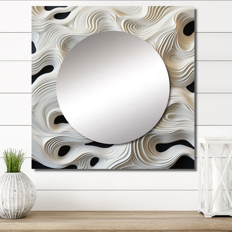 Miroir mural de salon V Artel, 36 po x 36 po