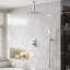 Robinet de douche complet à pression équilibrée avec valve brute-62488670