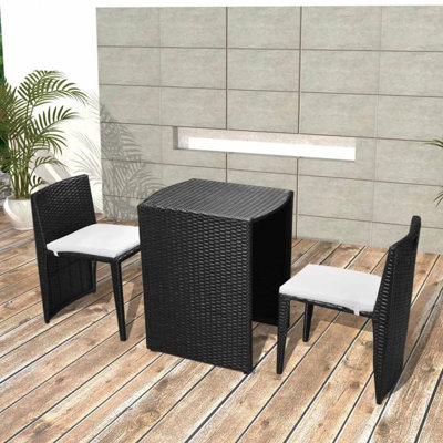 Rectangular 2 - Person 23.6" Long Bistro Set