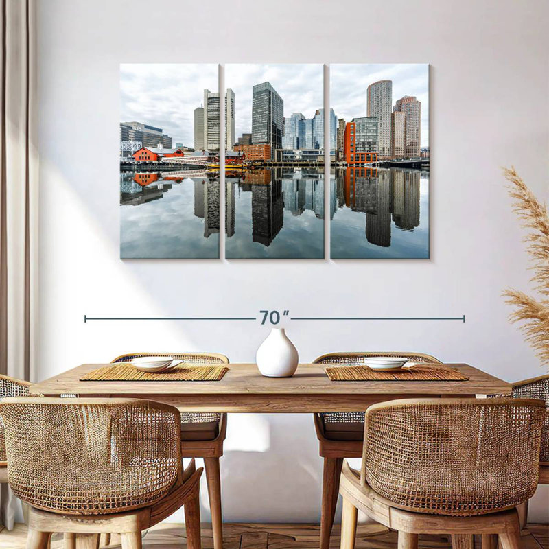 Nicci Boston Harbor View, 36" H x 57" W