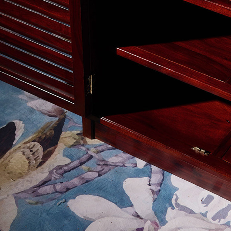 Armoire à chaussures en bois massif